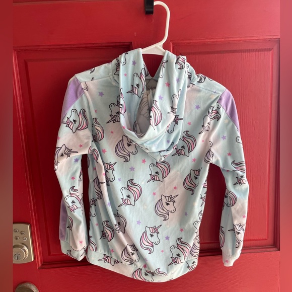 Soft & comfy unicorn pajama set for girls - Picture 2 of 3